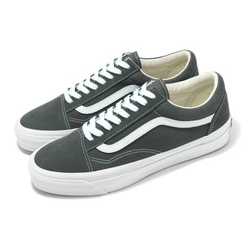 Vans 休閒鞋 Lx Old Skool 男鞋 女鞋 深灰 白 麂皮 低筒 情侶鞋 VN000CXU2VM