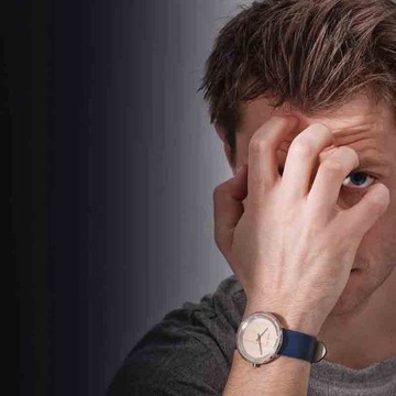 VEJRHOJ｜丹麥霍伊經典原木手錶－Element 藍色－美洲楓木