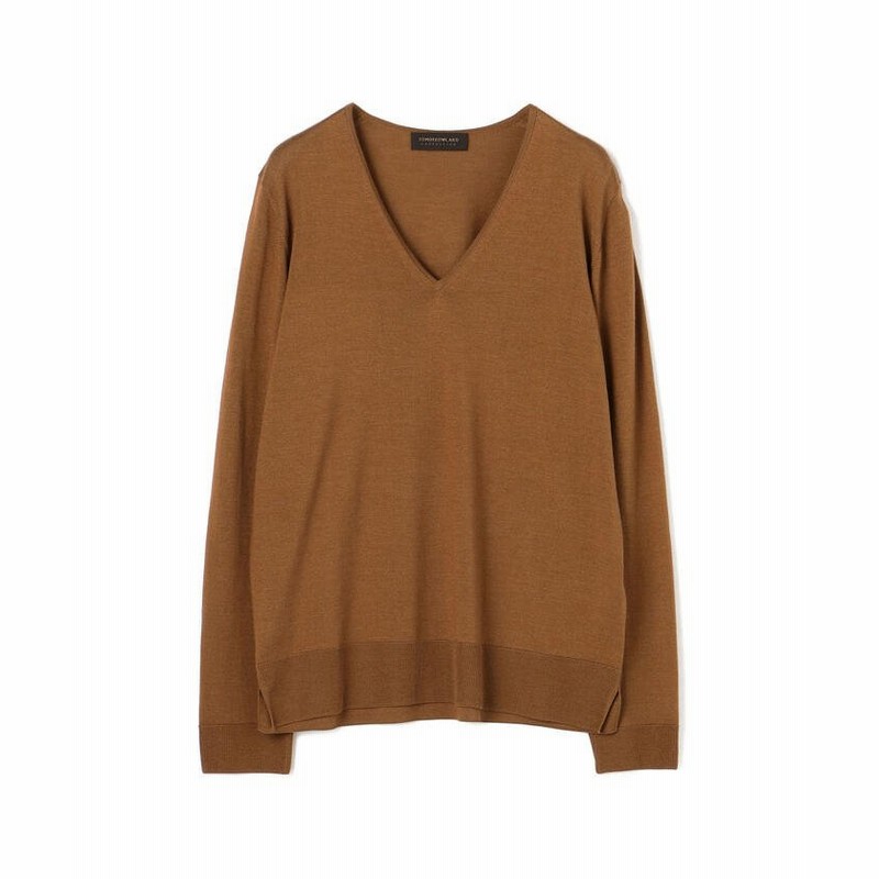 TOMORROWLAND collection/トゥモローランド コレクション）カシミヤシルク Vネックプルオーバー/レディース 45キャメル 通販  LINEポイント最大1.0%GET LINEショッピング