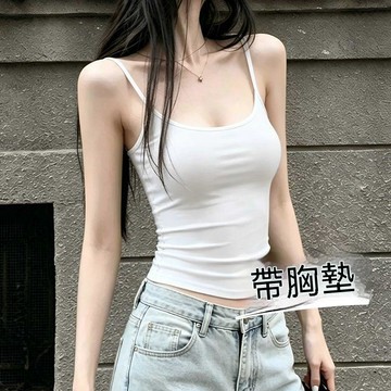 【台灣现貨】吊帶女 修身吊帶 打底上衣 吊帶背心 內搭背心 性感吊帶 吊帶美背女 女生吊帶 無袖上衣 涼感吊帶 純棉吊帶