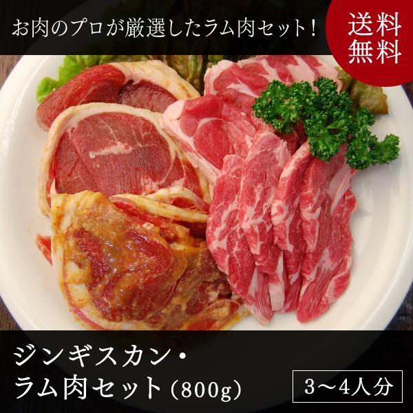 ジンギスカン ラム肉 セット 鍋付き 送料無料