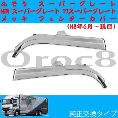 スーパーグレート メッキ フェンダーカバー スーパーグレートNEW