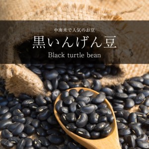 黒いんげん豆 Black turtle bean   ダール フェイジョン 黒豆 スパイス カレー アジアン食品 エスニック食材