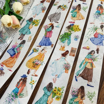 花夢 PET 和紙膠帶 5米卷