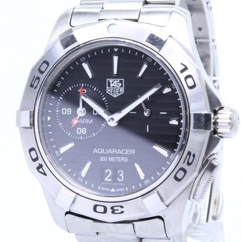 26,640円TAG HEUER アクアレーサー グランドデイト アラーム クオーツ