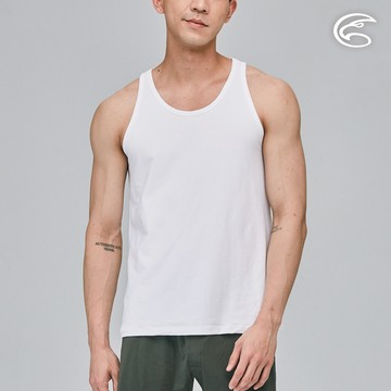 ADISI 男Tactel Pro快乾排汗窄肩背心AV2311076 (S-2XL) 白色
