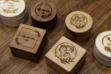 原木戒指盒 戒盒 求婚 客製化 單戒款