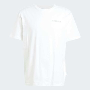 Adidas 愛迪達 Mt Polygiene T JI8327 男女 T恤 運動上衣 休閒短袖 白 亞版 純棉