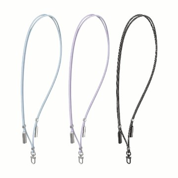 PERIPOWER CD-07 USB-C to USB-C PD60W 掛繩充電線(紫/藍/黑)【真便宜】