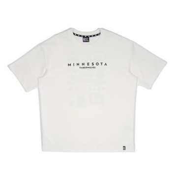 NBA 落肩 漸層小圖 短袖上衣 灰狼隊 3525101800