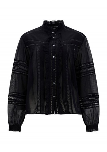 Isabel Marant Etoile - Metina Shirt - Womens - Black