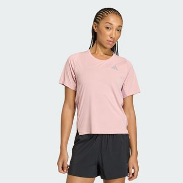 adidas 愛迪達 短袖上衣 女 訓練 慢跑 亞規 ADI365 BZ T W 粉 KT1706