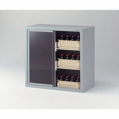 【直送品】 アズワン 塩ビ製薬品保管庫 3-5036-01 【大型】《実験設備・保管》 【特大・送料別】