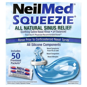 Squip, NielMed Squeezie，全天然鼻竇緩解，1 套