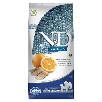 Farmina 法米納 全齡犬 天然海洋系列 乾飼料 潔牙顆粒  1袋