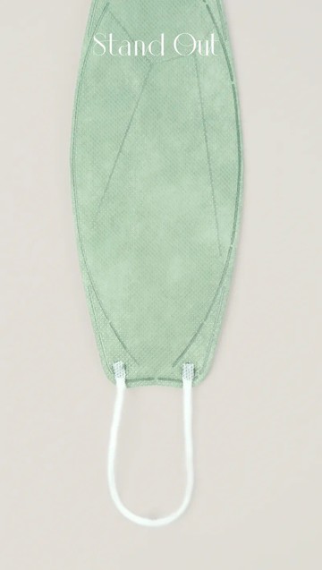 韓式立體口罩 - 抹茶拿鐵 (30片)