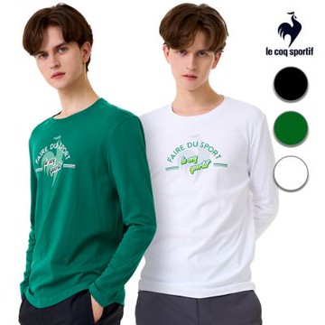 法國公雞 潮流LOGO圖騰長袖T恤 男女款 三色 LWW23002