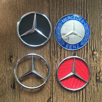 BENZ 賓士 碳纖紋 方向盤標 車貼 方向盤 氣囊標 車標 w124 W211 w220 W203 W210 w220