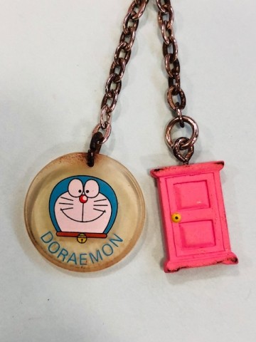 【震撼精品百貨】Doraemon_哆啦A夢~Doraemon拉鍊頭吊飾-任意門