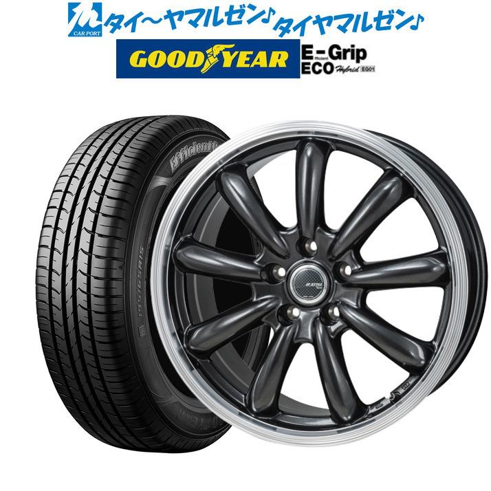 サマータイヤ ホイール4本セット モンツァ JP STYLE BANY(バーニー) グッドイヤー エフィシエント グリップ エコ EG01  205/55R16 通販 LINEポイント最大0.5%GET LINEショッピング