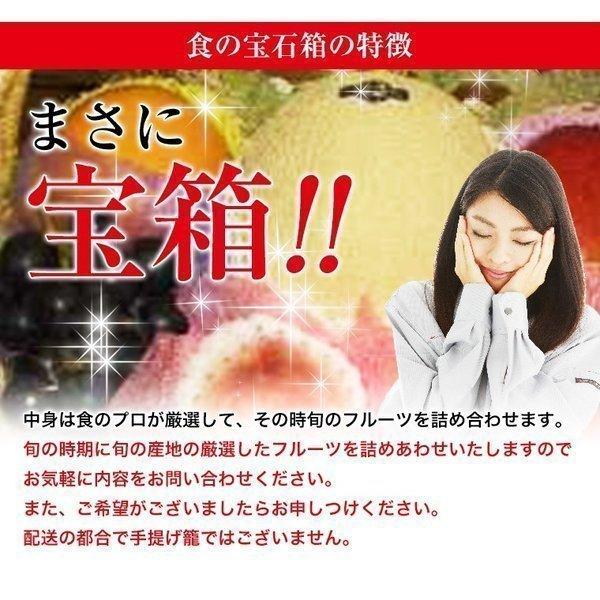 果物ギフト　食の宝石箱　フルーツバスケットアールスメロン入り