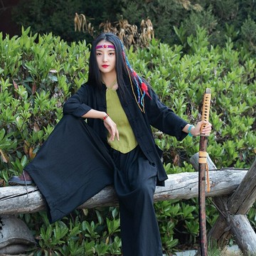 【巴黎精品】現貨+預購 亞麻背心休閒上衣-繁帶短版性感肚兜女裝2色v1bi7