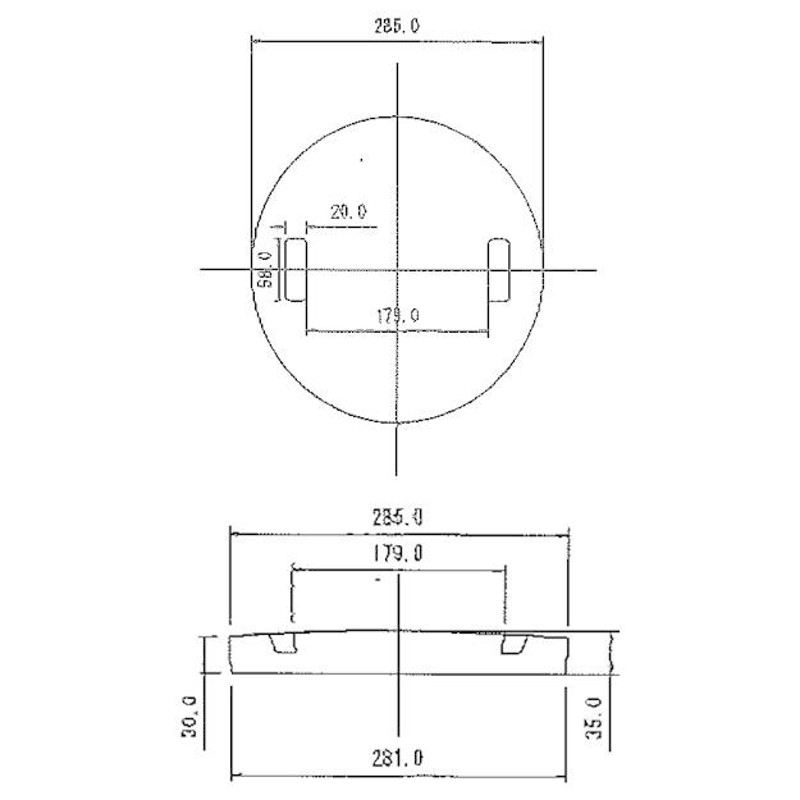 国内送料無料 鉄蓋 鋳鉄キャップ 400鉄C Φ435 コンクリート桝用 マンホール 溜桝用 丸マス 丸桝 エバタ インバート EBATA 汚水桝  集水桝