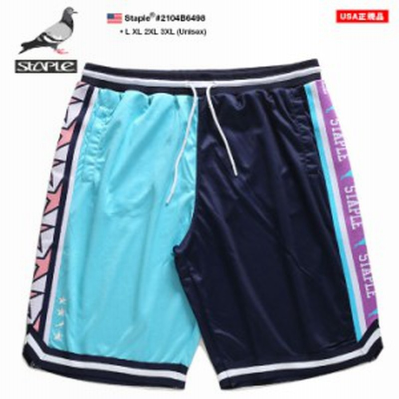 Staple ハーフパンツ バスパン メンズ 春夏用 紺 大きいサイズ ステイプル ジャージ パンツ トラックパンツ ショートパンツ ゆったり お 通販 Lineポイント最大1 0 Get Lineショッピング