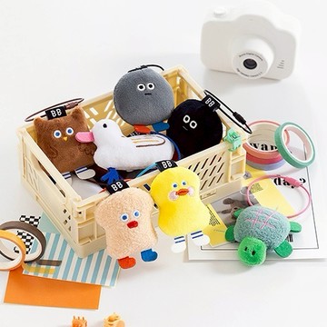 Romane Brunch brother 早午餐兄弟迷你鑰匙圈吊飾