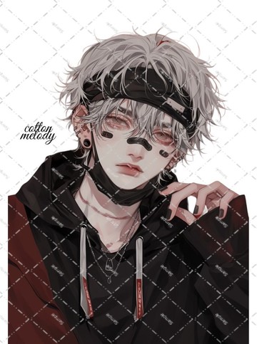 original sticker no.2363 人物貼紙 原創貼紙 原創人物貼紙 裝飾貼紙 cotton melody