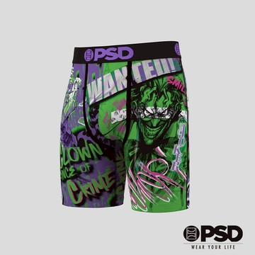 【PSD Underwear 官方旗艦店】DC- 平口四角褲-懸賞中-紫色