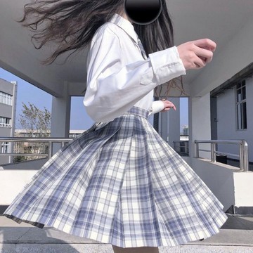【砂糖夢境】jk制服裙秋冬套裝高腰半身裙格子百褶裙正版日系格裙原創學生校服