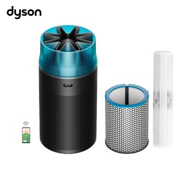 Dyson 戴森【效率等級1】HJ10 HushJet Purifier Compact 噴射氣流空氣清淨機 (冰川藍) 贈360°靜電式+甲醛濾網及寵物濾網單盒2入組