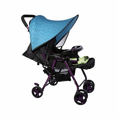 ベビーカー サンシェード 日除けカバー 紫外線カット チャイルドシート兼用 ブルー 通販 Lineポイント最大get Lineショッピング