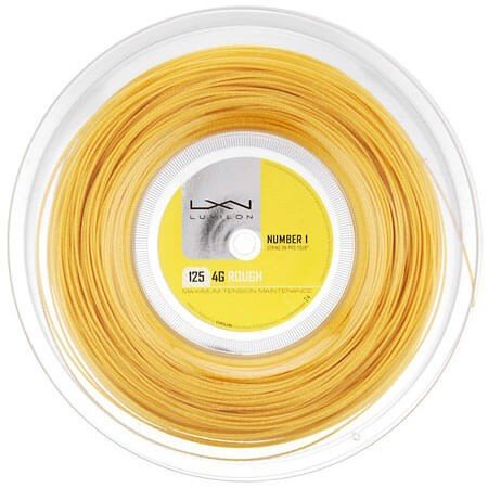 ルキシロン 4G（1.25mm / 1.30mm）200mロール 硬式テニスガット ...