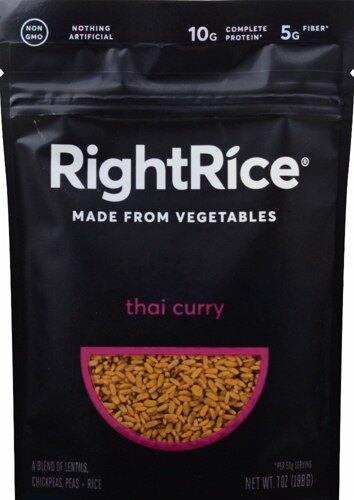 RightRice Vegetable Rice Thai Curry 7 oz