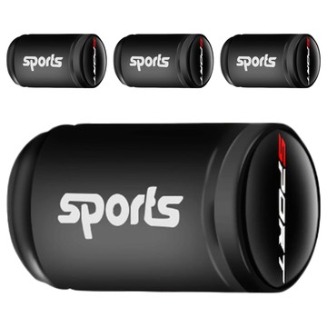 Bebehome SPORTS 磨砂輪胎氣門嘴帽  4個  黑色