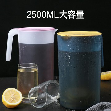 冷水壺家用耐高溫冰箱大容量涼杯套裝日式網紅熱銷榜帶蓋高端加厚