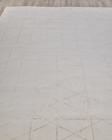 Brees Hand-Knotted Rug, 6' x 9'