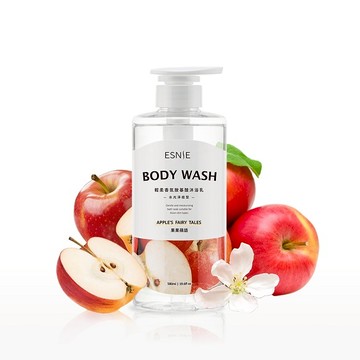 【Esnie伊絲妮】輕柔香氛胺基酸沐浴乳-果果蘋語580ml
