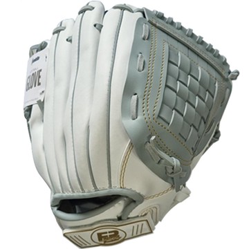 Franklin 快速壘球系列 棒球手套 右投用 22483  白+灰  1個  26.67厘米