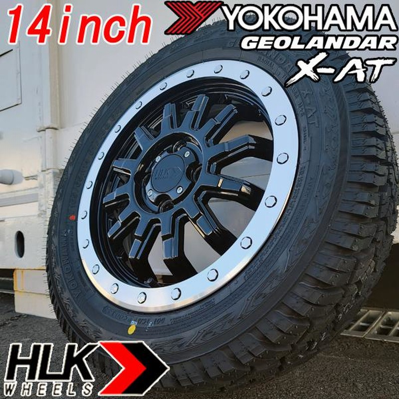 送料込☆ヨコハマジオランダーX-AT☆145R14C☆ハイゼットエブリー 