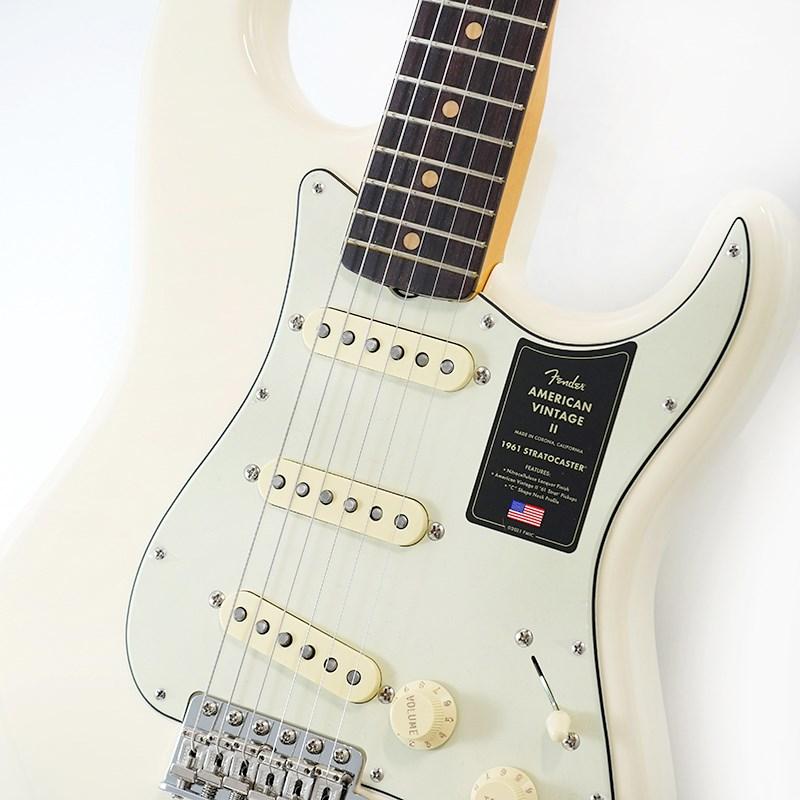 Fender USA American Vintage II 1961 Stratocaster (Olympic White Rosewood)