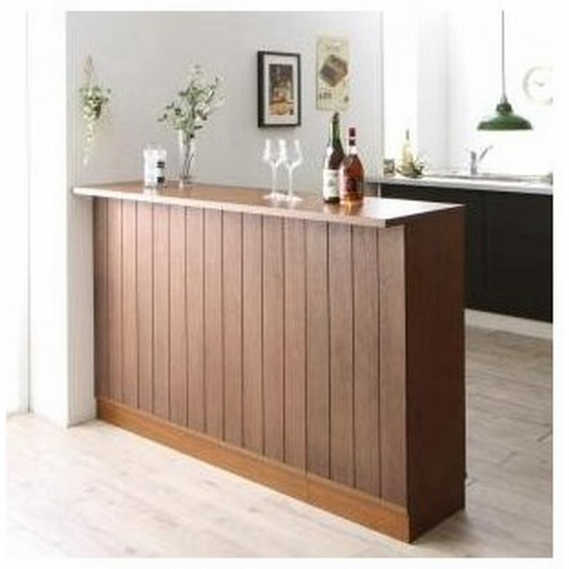 4サイズから選べる収納付き間仕切りカウンターダイニングセット Leszno レシュノ カウンターテーブル 引出し付タイプ W160 通販 Lineポイント最大0 5 Get Lineショッピング