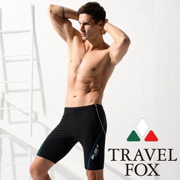 夏之戀TRAVEL FOX 大男七分泳褲C20902