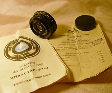 INDUSTAR-50-2 50mm 底片單眼相機鏡頭 蘇聯製造