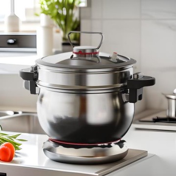 爆款不銹鋼微壓蒸鍋家用蒸煮湯鍋26CM大容量微壓鍋灶具通用蒸籠