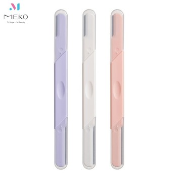 MEKO 扁形雙頭修眉刀(3入裝)  EE-097 / 修眉刀 安全修眉刀 除毛器材