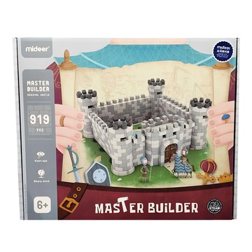 mideer 小小建築大師 騎士城堡 積木玩具 6歲以上  1盒