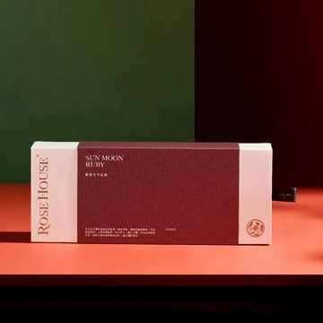 【古典玫瑰園】鳳凰日月紅韻 | Sun Moon Ruby | 精品立體茶包盒 (10包入)